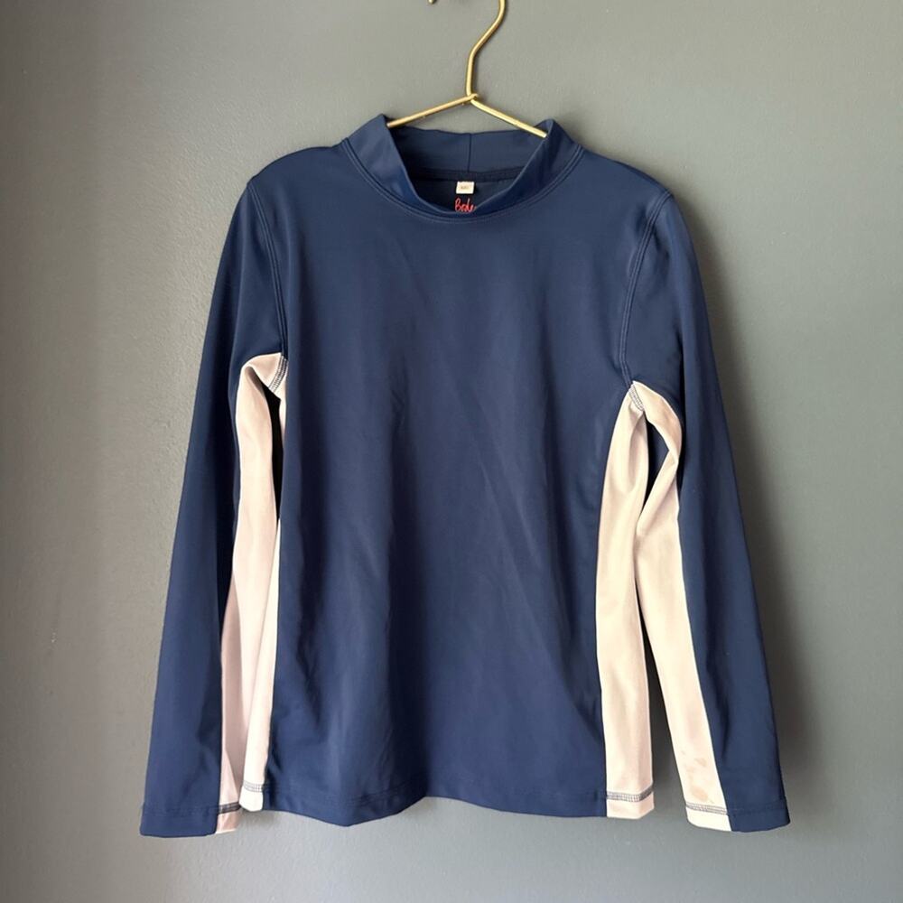 Mini Boden‎ long sleeve navy rashguard